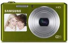 Samsung Camera DV150F 67.5mm (2.7 inch), TFT LCD screen, 1.48 inch front screen  BP70A <ul><li>Wi-Fi connectivity</li> <li>Beauty Palette feature</li> <li>Creative features such as Smart Filter 3.0, Motion Photo and Magic Frame</li> <li>16.2