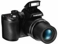 Samsung Camera WB110 76.2mm (3.0 inch) hVGA LCD screen  4 x AA Type <ul><li>26x Optical Zoom</li> <li>22.3mm Ultra Wide Angle Lens</li> <li>Live Panorama</li> <li>20.2 effective megapixel CCD</li> <li>76.2mm (3.0 inch) hVGA LCD