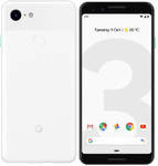 Google Pixel 3 Android 9.0 (Pie) <br>Minimum 3 years of OS and Security Updates 64GB/ 128GB, RAM: 4GB LPDDR4x Qualcomm Snapdragon 845 Octa Core Processor, 2.4GHz + 1.6GHz, 64 Bit 5.5 inch Fullscreen