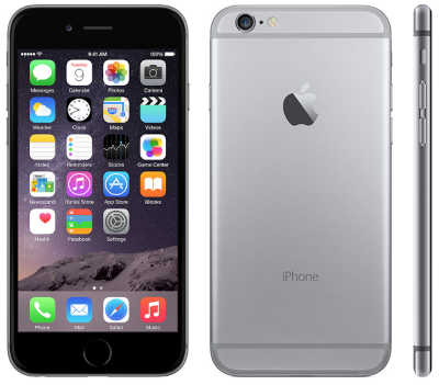 Apple iPhone 6 iOS 8, upgradable to iOS 12.5.6 16GB 1GB RAM, 32GB 1GB RAM, 64GB 1GB RAM, 128GB 1GB RAM Apple A8 (20 nm) 4.7 inches, 1334 x 750 pixels 8 MP