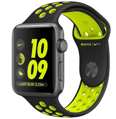 Apple Watch Series 2 Aluminum 42mm watchOS 3.0, upgradable to 6.2.8 8GB 512MB RAM Apple S2 (16 nm) 1.65 inches, 390 x 312 pixels  334 mAh 50m Water Resistant