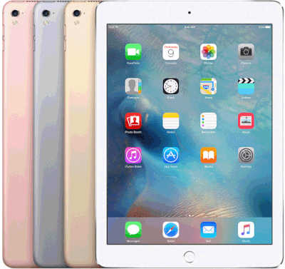 Apple iPad Pro 9.7 WiFi + Cellular (2016) iOS 9.3.2, up to iPadOS 15.7, upgradable to iPadOS 16.5 32GB 2GB RAM, 128GB 2GB RAM, 256GB 2GB RAM Apple A9X (16 nm) 9.7 inches, 2048 x 1536 pixels 12