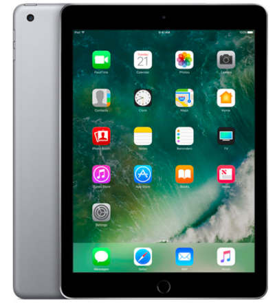 Apple iPad 9.7 WiFi + Cellular (2017) iOS 10.3, up to iPadOS 15.7, upgradable to iPadOS 16.5 32GB 2GB RAM, 128GB 2GB RAM Apple A9 (14 nm) 9.7 inches, 2048 x 1536 pixels 8 MP (Single camera),