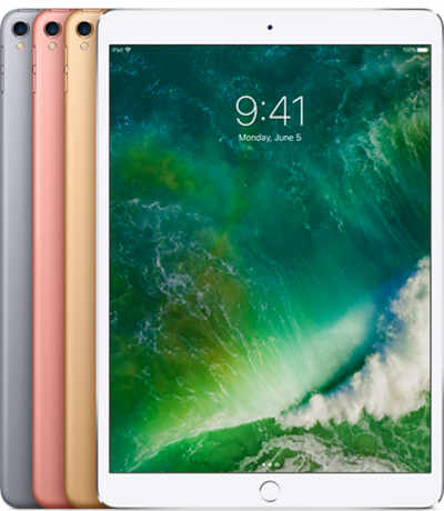 Apple iPad Pro 10.5 WiFi (2017) iOS 10.3.2, up to iPadOS 15.7, upgradable to iPadOS 16.5 64GB 4GB RAM, 256GB 4GB RAM, 512GB 4GB RAM Apple A10X Fusion (10 nm) 10.5 inches, 2224 x 1668 pixels