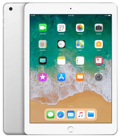 Apple iPad 9.7 WiFi + Cellular (2018) iOS 11.3, up to iPadOS 15.7, upgradable to iPadOS 16.5 32GB 2GB RAM, 128GB 2GB RAM Apple A10 Fusion (16 nm) 9.7 inches, 2048 x 1536 pixels 8 MP (Single