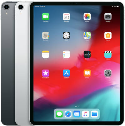 Apple iPad Pro 12.9 WiFi + Cellular (2018) iOS 12, up to iPadOS 15.7, upgradable to iPadOS 16.5 64GB 4GB RAM, 256GB 4GB RAM, 512GB 4GB RAM, 1TB 6GB RAM Apple A12X Bionic (7 nm) 12.9 inches, 2732