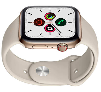 Apple Watch Series 5 Ceramic 44mm Cellular watchOS 6.0, upgradable to 9.5 32GB 1GB RAM Apple S5 1.78 inches, 448 x 368 pixels  296 mAh ECG Certified, Ion X Strengthened Glass