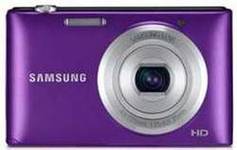 Samsung Camera ST72 5mm (3.0 inch) TFT LCD screen  BP70A 16.2 Megapixel 1/2.3 inch CCD Sensor 25mm wide angle F2.5 bright lens 5x optical zoom 720p HD movie capture 94.4 x 57.95