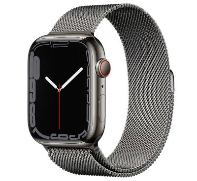 Apple Watch Series 7 41mm watchOS 8.0, upgradable to 9.5 32GB 1GB RAM Apple S7 1.69 inches, 352 x 430 pixels  284 mAh Supports wireless charging