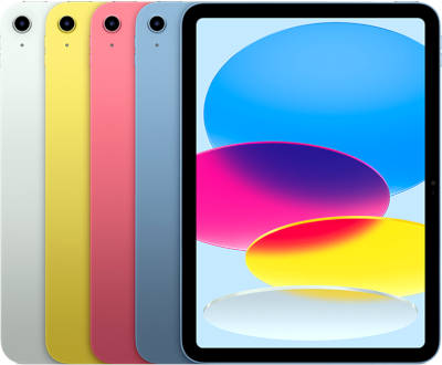 Apple iPad WiFi (2022) iPadOS 16.1, upgradable to iPadOS 16.5 64GB 4GB RAM, 256GB 4GB RAM Apple A14 Bionic (5 nm) 10.9 inches, 2360 x 1640 pixels 12 MP (Single camera), 12 MP front